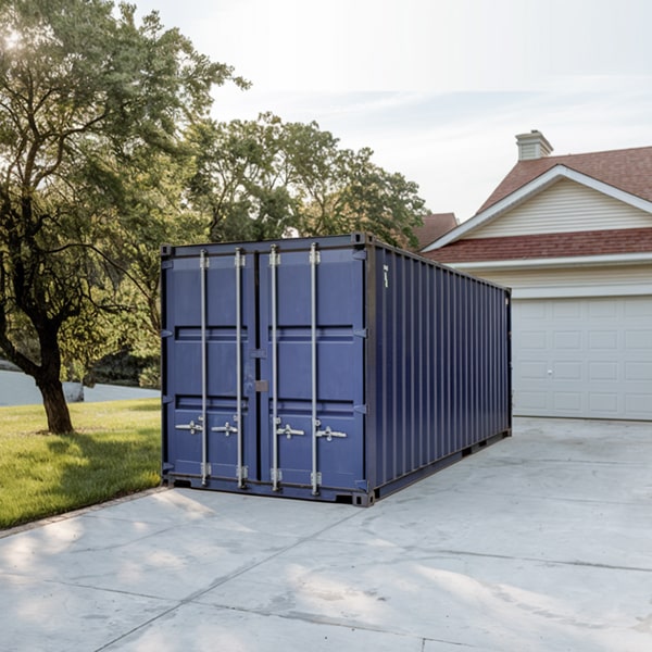 our residential storage containers are suitable for long-term storage needs